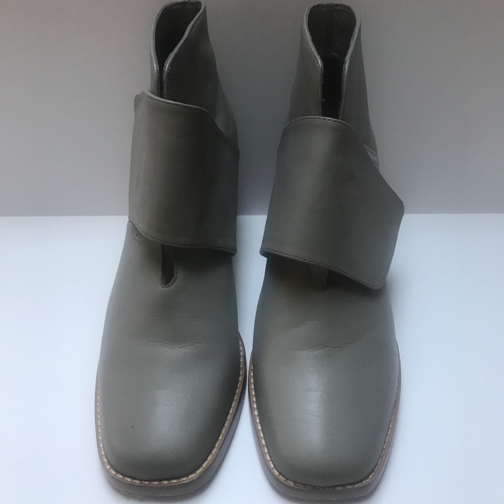 Shelly’s Grey Ankle Booties
